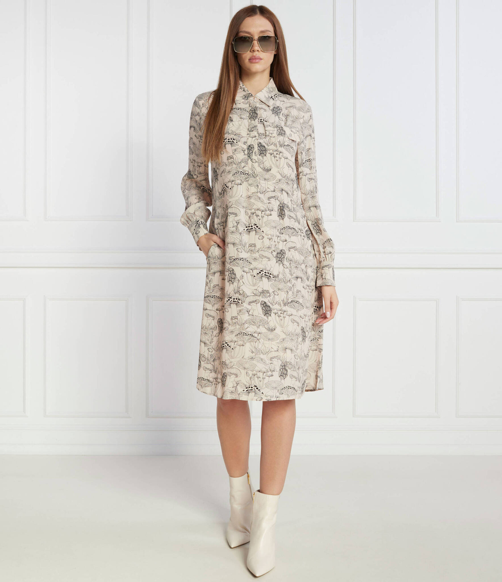 Платье Marc Cain - бежевый(VC 21.46 W75)