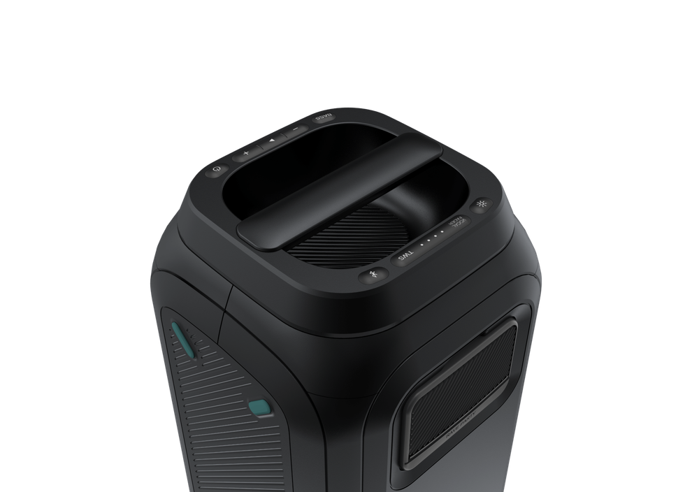 Минисистема Hisense Party Rocket 160, 160Вт,Bluetooth, FM, USB