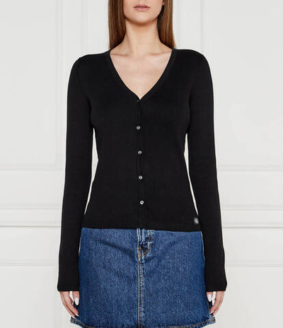 Кардиган CALVIN KLEIN JEANS - черный(J20J224239)