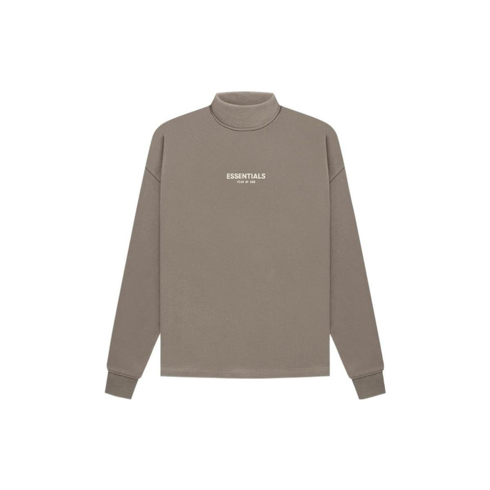 Толстовка Fear of God Essentials SS22 Desert Taupe Logo, FOG-SS22-093