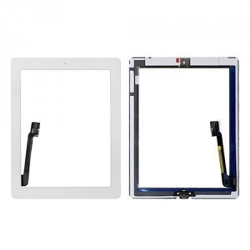 Тачскрин iPad 3/4 (белый/черный)