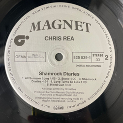 Винтажная виниловая пластинка LP Chris Rea Shamrock Diaries (Германия 1985)