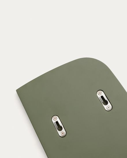 Настенная панель Danei бело-зеленая 65 x 60 см