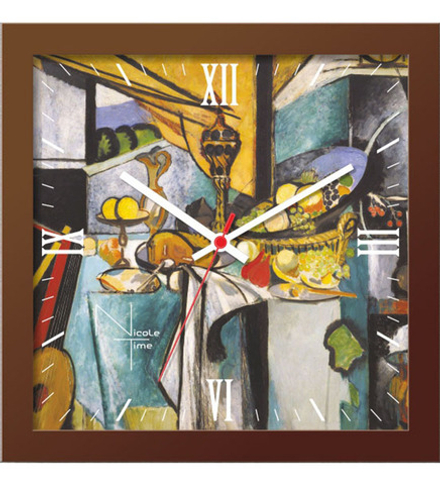 Салют SLT- 80 Часы настенные в стиле модерн е «MATISSE»