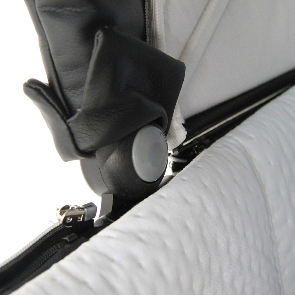 Детская коляска Sevillababy Tisso 2 в 1 черный экокожа