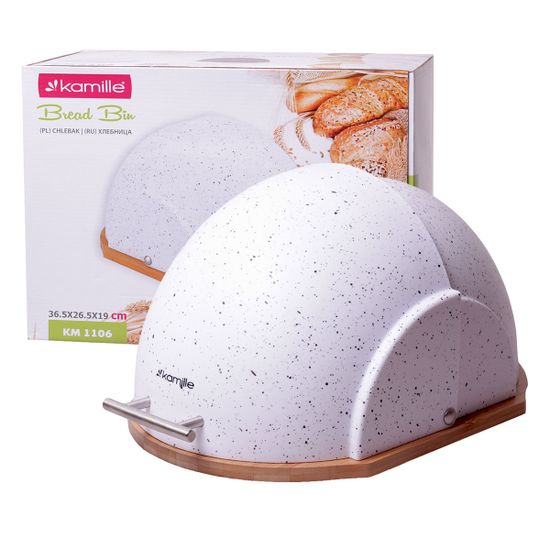 Хлебница Kamille KM-1106 бамбук, пластик