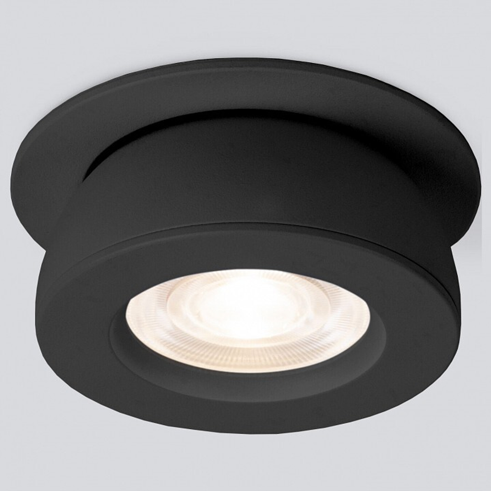 Встраиваемый светильник Elektrostandard 25080/LED 8W 4200К чёрный