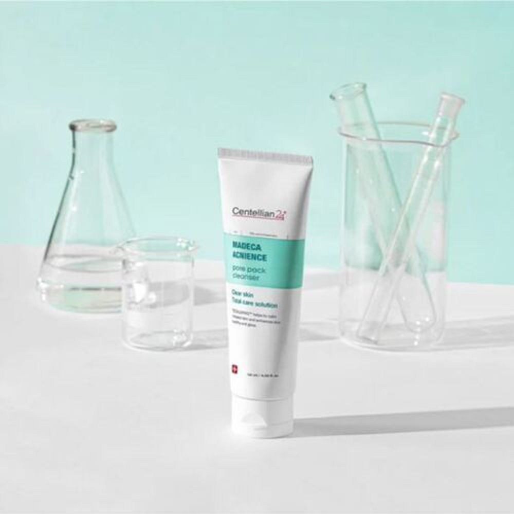 Centellian24 Экспресс-маска для лица очищающая поры - Madeca acnience pore pack cleanser, 120мл