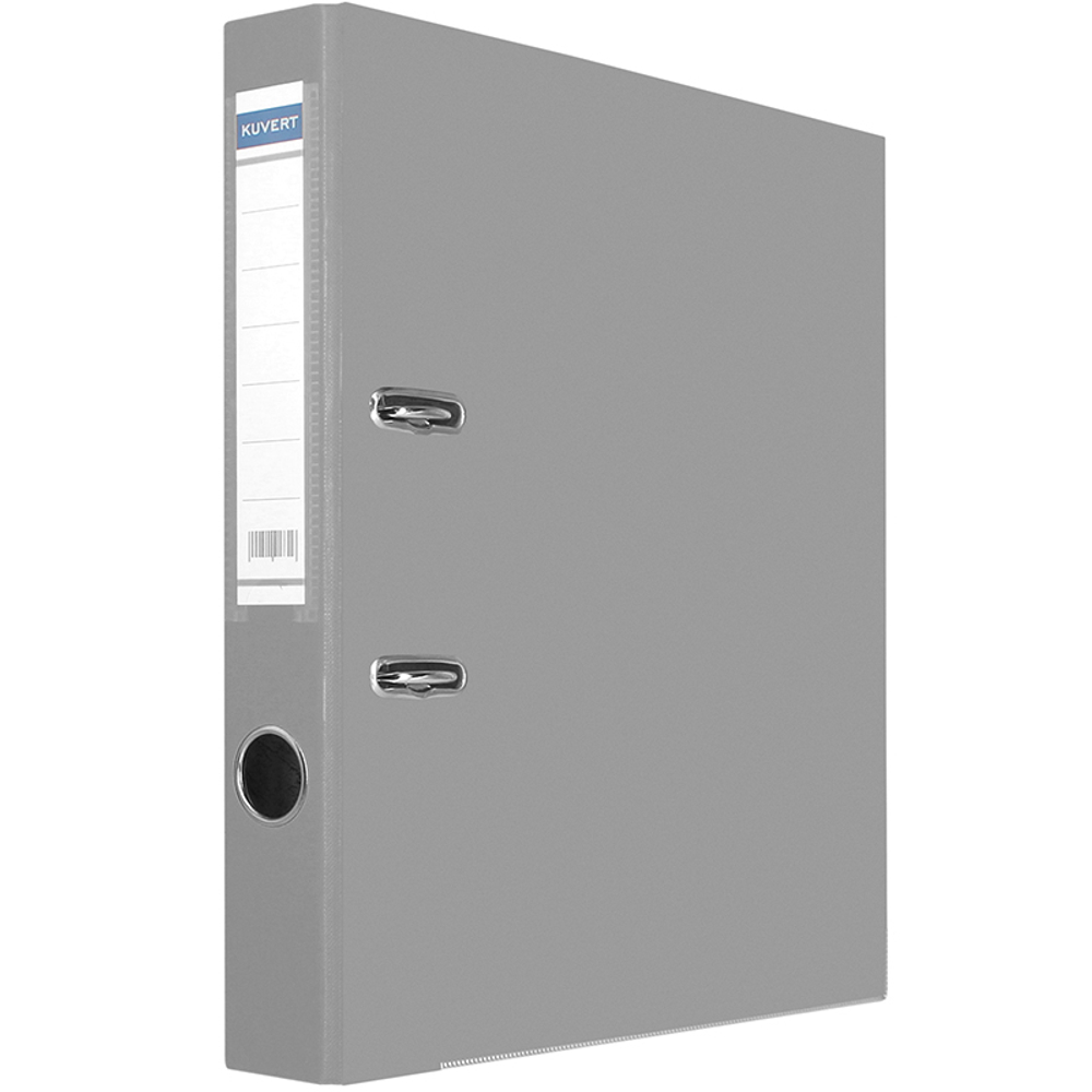 Папка-регистратор KUVERT А4, ширина корешка 50 мм, серая