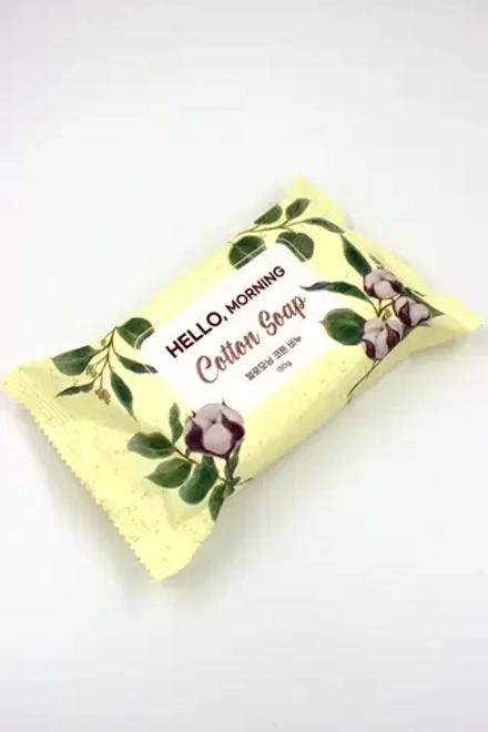 GRACE DAY - МЫЛО ПАРФЮМИРОВАННОЕ С АРОМАТОМ ХЛОПКА HELLO MORNING COTTON SOAP, 150 ГР