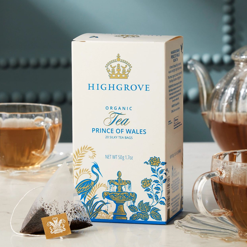 Fortnum&Mason Чай Highgrove Organic Prince of Wales, 20 пакетиков, 50 г
