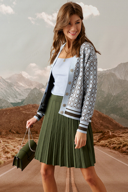 Кардиган на пуговицах