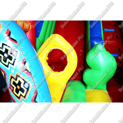 Надувная горка "Индиана" 7*5*6 м