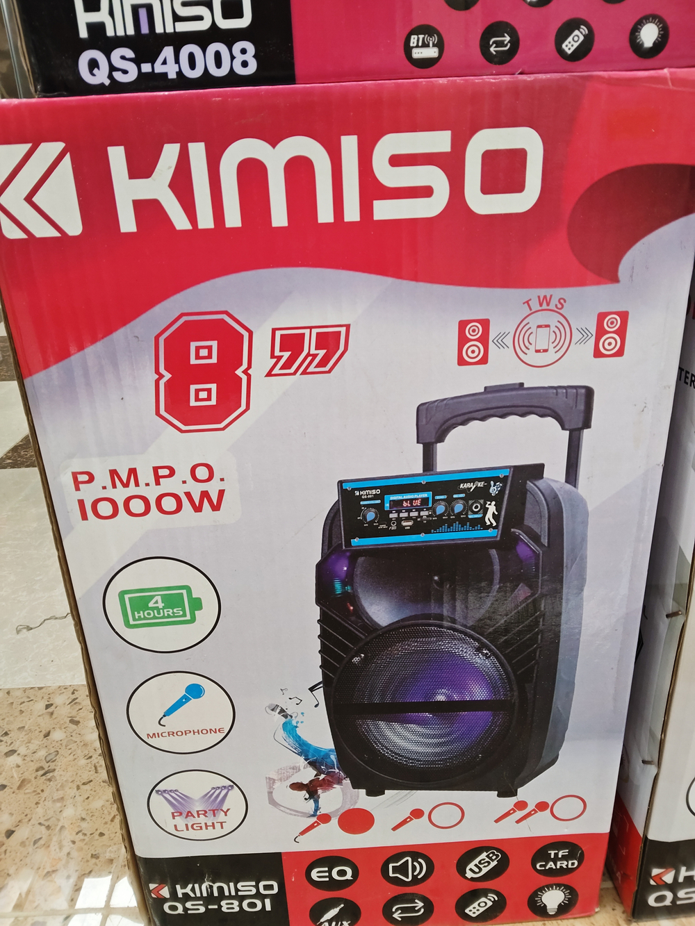 Портативная колонка KIMISO QS 801