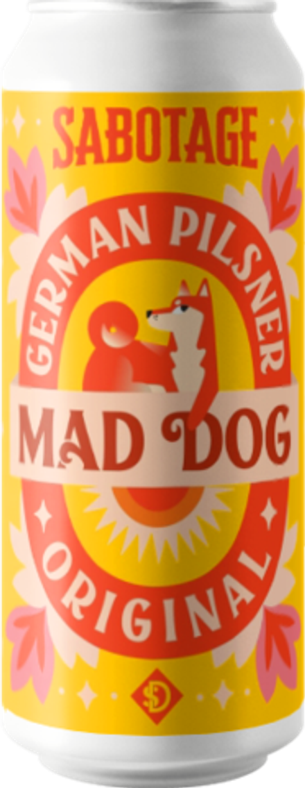 Пиво Саботаж Мэд Дог/ Sabotage Mad Dog 0.45 - банка
