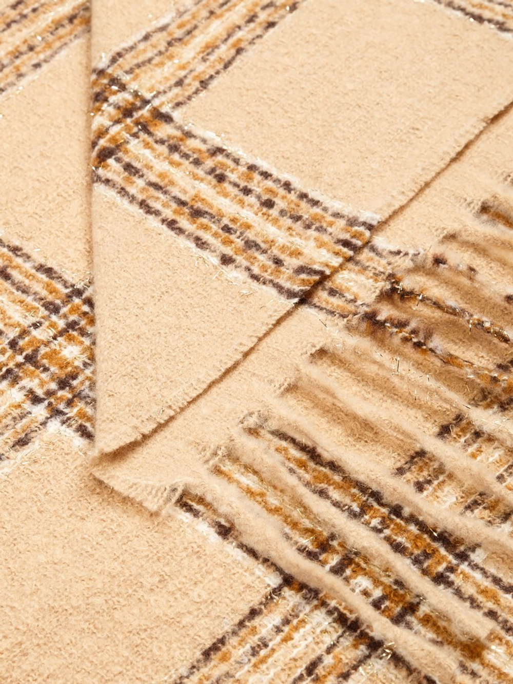 Палантин LG72-981-03, бежевый
