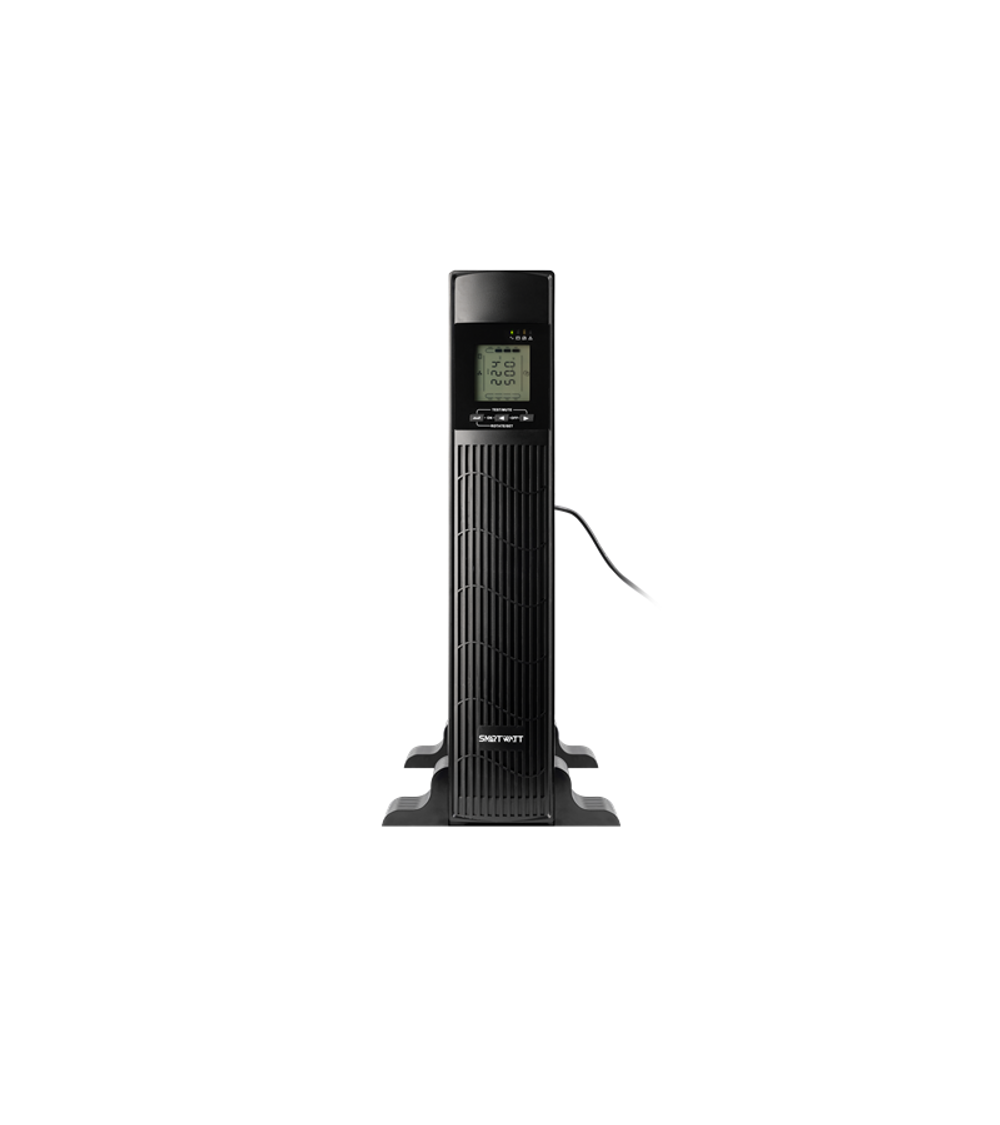 SMARTWATT линейно-интерактивный SIN, 1000/800 ВА/Вт, стоечный/напольный, LCD дисплей, IEC C13 - 3 шт., Shuko CEE7/4 - 1 шт.