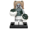 Минифигурка LEGO col14-8 Зомби-болельщица