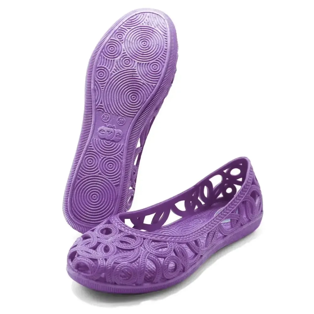 Пантолеты женские пляжные EvaShoes "Маркиза", Фиолетовый