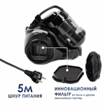 Пылесос  HIMMEL VC-0220, 2000Вт, черный