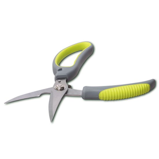 Ножницы кухонные 23 см. из нержавеющей стали Kamille KM-5184 с пластиковыми ручками