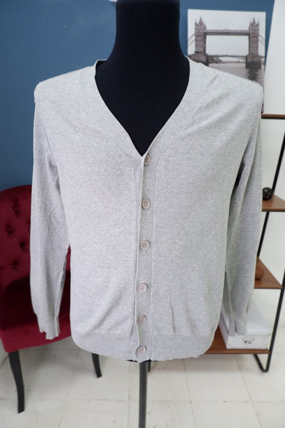 Кардиган Zara лаконичный 48 размер