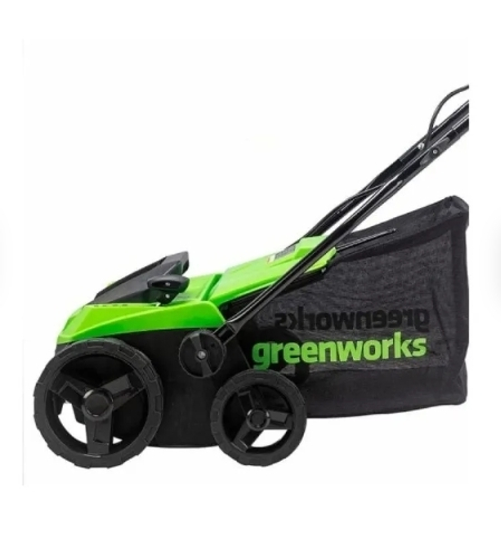 Газонокосилка электрическая Greenworks 1200 Вт, 32 см 2517807