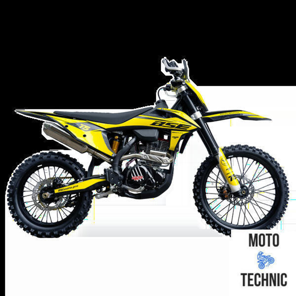 Кроссовый мотоцикл BSE T5 Yellow Twister (015)