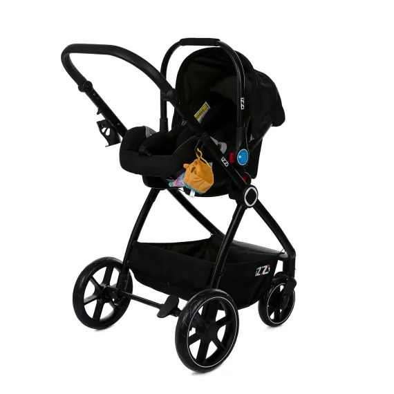 Коляска-трансформер iZZi #1 3 в 1 Black
