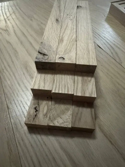 брусок строганный дуб РУСТИК 24х15х210(20шт) для творчества, хобби и подделок