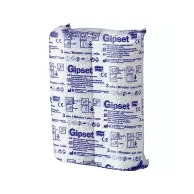 Бинт гипсовый Gipset 8 см х 3 м 17 нитей 2 шт