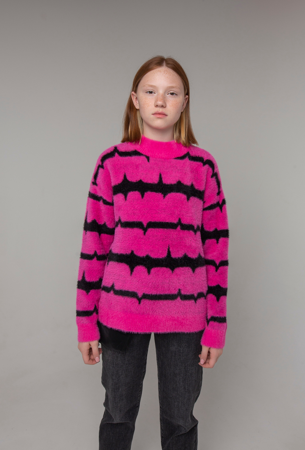 Свитер малиновый Deloras 19022J