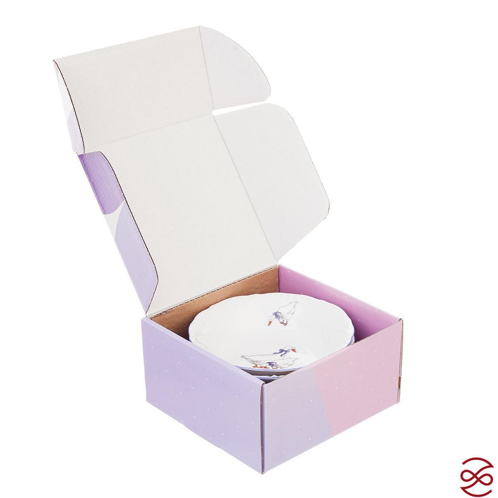 Набор салатников 15 см Repast Гуси (6 шт)