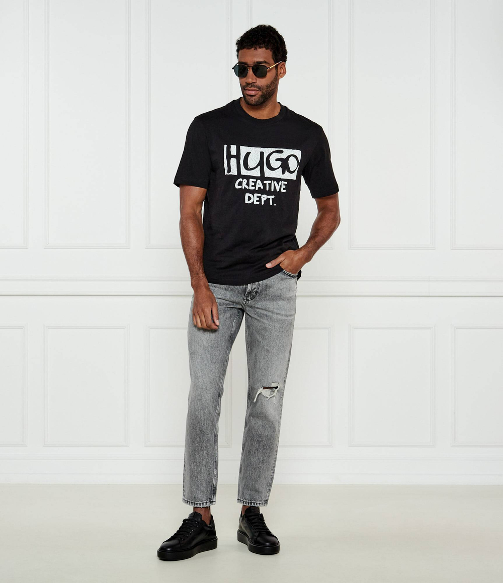 Футболка Nugocrea Hugo Blue - черный(50533329)