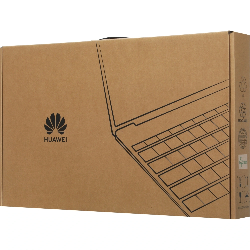 Ноутбук Huawei MateBook D 16 MCLG-X Core i7 13700K 16Gb SSD1Tb Intel UHD Graphics 770 16" IPS (1920x1200) без ОС grey space WiFi BT Cam (53014HYK)