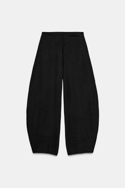 ZARA БРЮКИ BALLOON, ТЕМНО-СЕРЫЙ