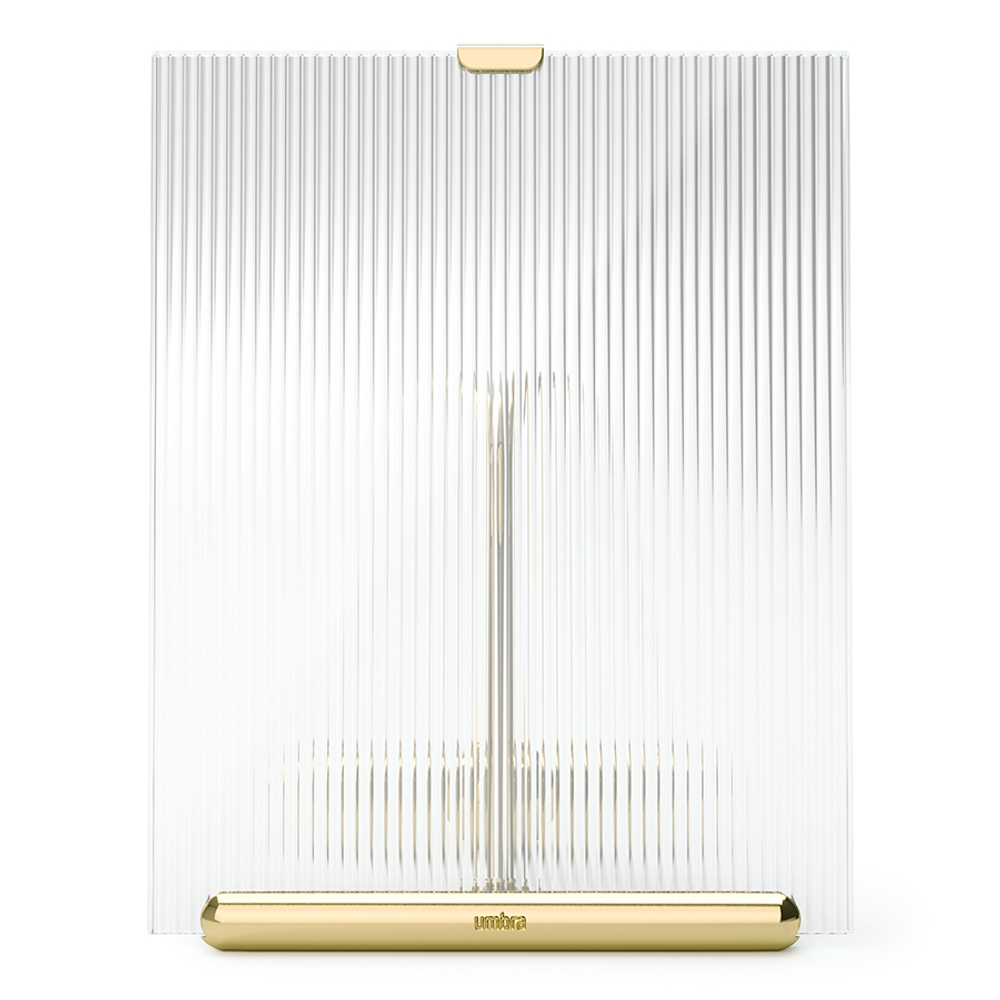 Фоторамка flute, 16х20 см, латунь