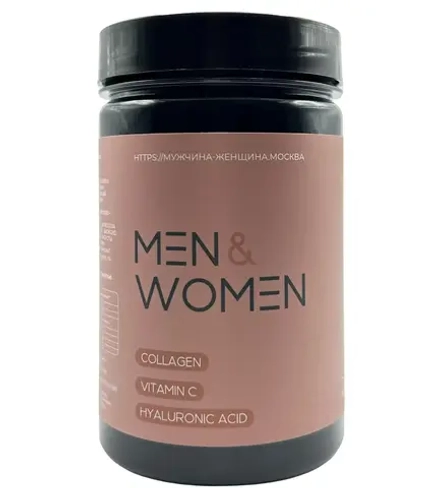 Двойной Коллаген с Гиалуроновой в удобных таблетках от Men Woman