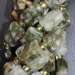 Лепидолит зеленый срез 13мм