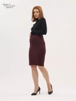 Юбка для беременных миди