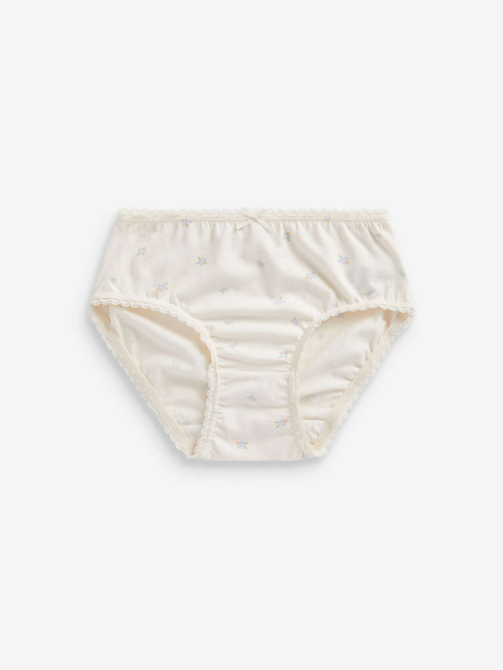 Трусы для девочки Next 894-611, 7 шт., Голубой, Кремовый