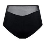 Трусики Livia с вышивкой (Размер: XL) (Цвет: аквамариновый)