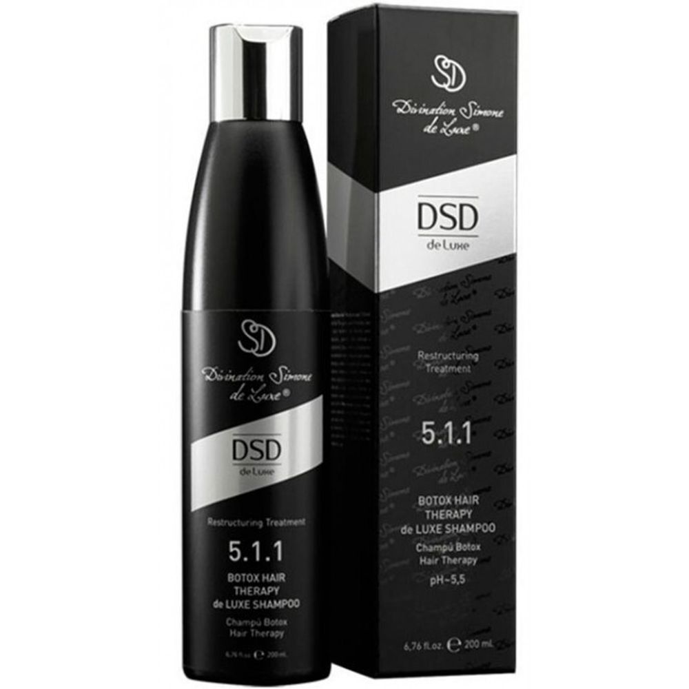 DSD Dixidox de Luxe Botox Hair Therapy shampoo Ботокс шампунь Диксидокс Де Люкс 200 мл