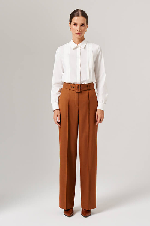 31106 Брюки женские (янтарный)