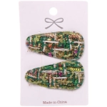 Зажимы для волос 2шт «New collection - Marina», микс 6 цветов, 6*2,5см