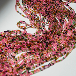 Розовая турмалиновая шпинель синтетическая, 2мм, шар, микроогранка