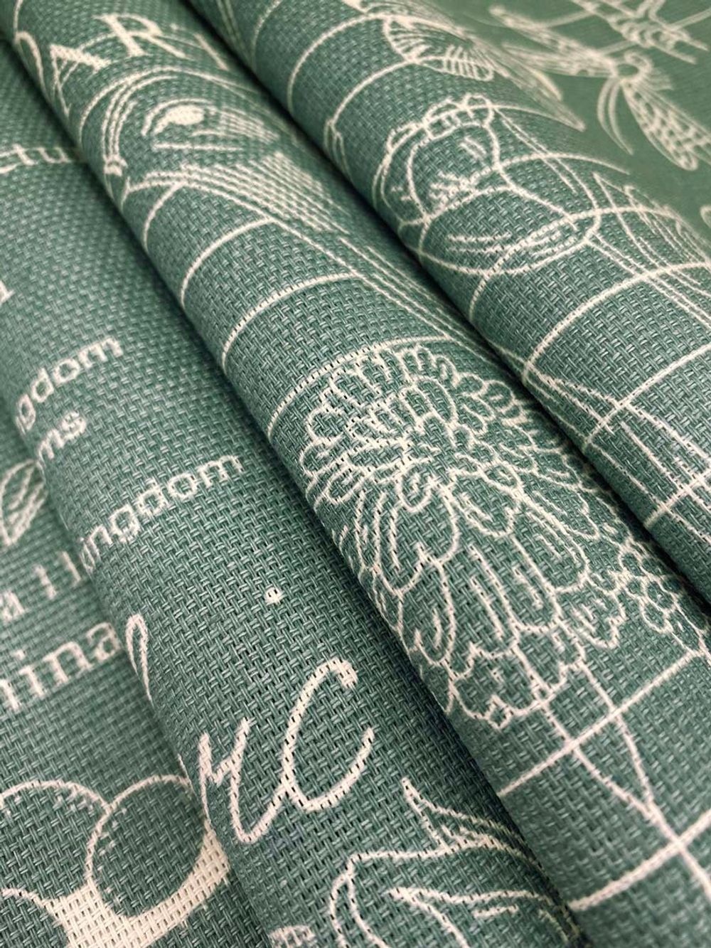 Штора из рогожки Сказка "Версаль" 145х180 см 1 шт