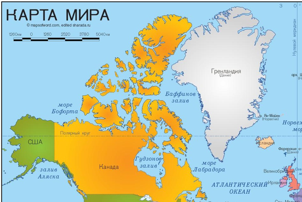 Политическая карта мира  на рус.. яз. большая настенная 150 х 200 см 2024 год