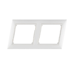 Legrand розетка 4220 с рамкой 2 белая