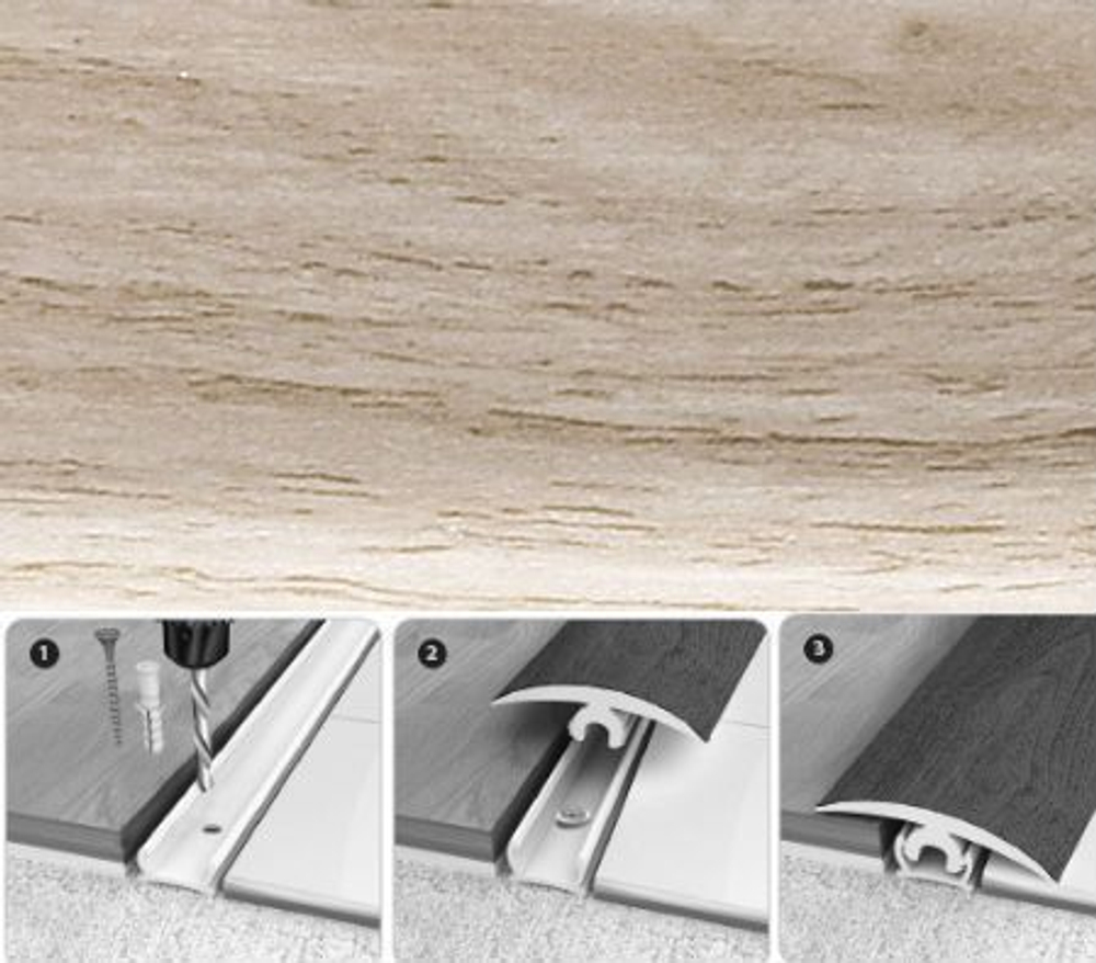 Профиль гибкий "Flex line" №158 3м "Cezar"